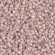 Miyuki delica Beads 11/0 - Opaque pink champagne ab DB-1505